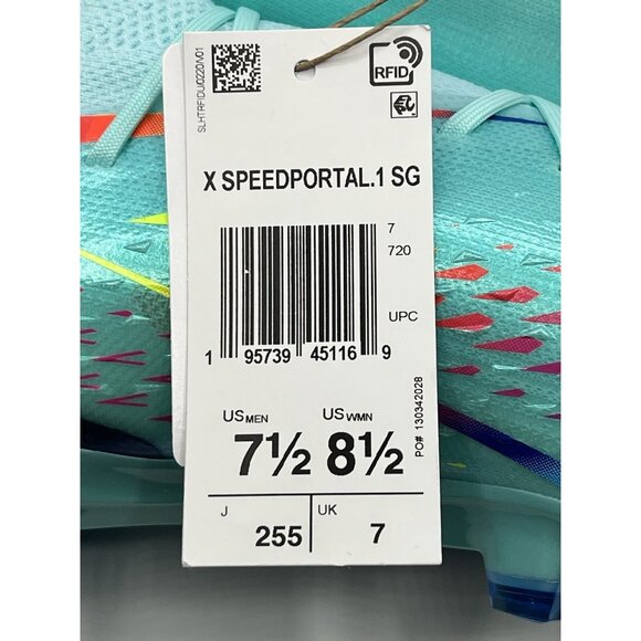 Adidas X Speedportal.1 SG Men Size 7.5 / Women Size 8.5 Soccer Cleats Al Rihla main image 12
